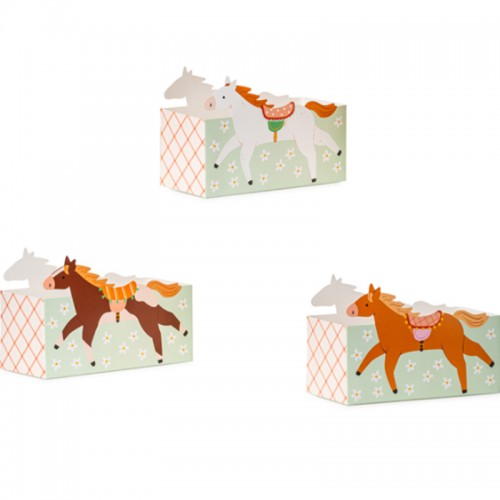 Caixas Pipocas Cavalos